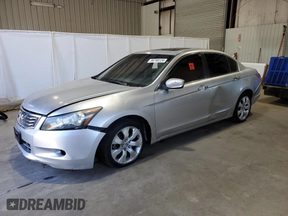 2010 Honda Accord Sdn EX-L with VIN 1HGCP3F88AA024745, listed as a Copart auction lot 84749124 with 180,368 mi miles and Clean Title. Bid and sale history available at carsss.com. Image 1.