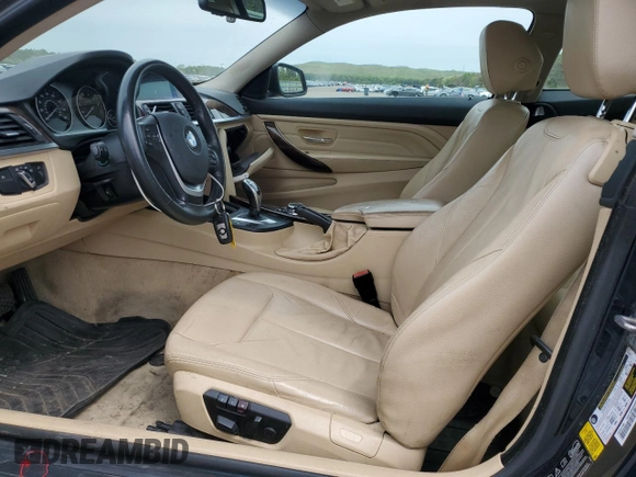 2014 BMW 4 Series 428i xDrive with VIN WBA3N5C58EK196233, listed as a Copart auction lot 58775715 with 131,340 mi miles and Salvage title. Bid and sale history available at DreamBid. Image 7.