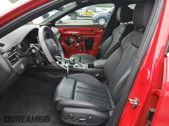 2020 Audi A4 Premium with VIN WAUDNAF44LN012952, listed as a Copart auction lot 61157835 with 37,027 mi miles and Salvage title. Bid and sale history available at DreamBid. Image 7.