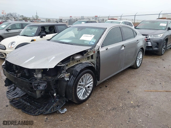2016 Lexus ES 350 with VIN 58ABK1GGXGU021778, listed as a IAAI auction lot 41889191 with 72,033 mi miles. Bid and sale history available at carsss.com. Image 2.