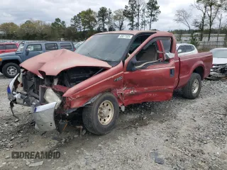 2001 Ford Super Duty F-250 XL with VIN 1FTNX20F41EA17549, listed as a Copart auction lot 49877525 with 288,902 mi miles and Salvage Title. Bid and sale history available at carsss.com. Image 1.