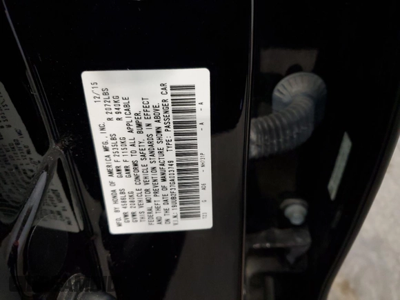 2016 Acura TLX V6 z VIN 19UUB2F37GA003749, wystawiony jako Copart lot #65531295 z przebiegiem 130 098 mil mil oraz Czysty tytuł • Clean title. Historia ofert i sprzedaży dostępna na DreamBid. Obrazek 13.