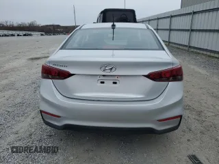 2020 Hyundai Accent SE with VIN 3KPC24A67LE107155, listed as a Copart auction lot 48229045 with 42,845 mi miles and Salvage Title. Bid and sale history available at carsss.com. Image 6.