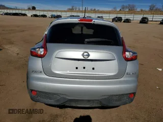 2016 Nissan Juke S with VIN JN8AF5MV9GT656961, listed as a Copart auction lot 46450555 with Not Provided miles and Salvage Title. Bid and sale history available at carsss.com. Image 6.