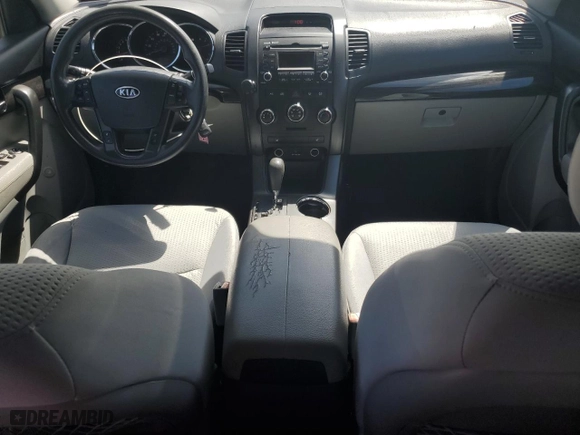 2011 Kia Sorento LX with VIN 5XYKT4A27BG148019, listed as a Copart auction lot 53659225 with 173,887 mi miles and Salvage Title. Bid and sale history available at carsss.com. Image 8.