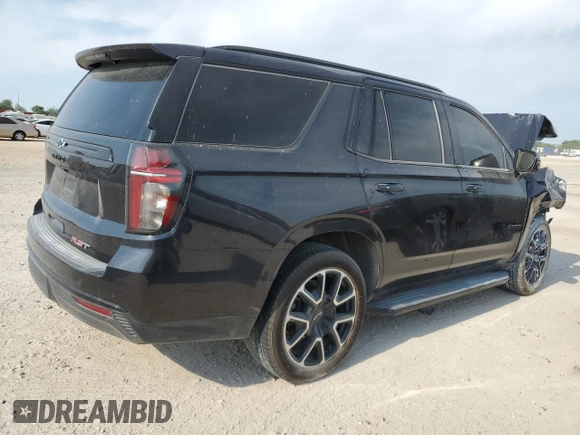 2024 Chevrolet Tahoe RST with VIN 1GNSCRKD2RR114327, listed as a Copart auction lot 50584815 with Not provided miles and Salvage title. Bid and sale history available at DreamBid. Image 3.
