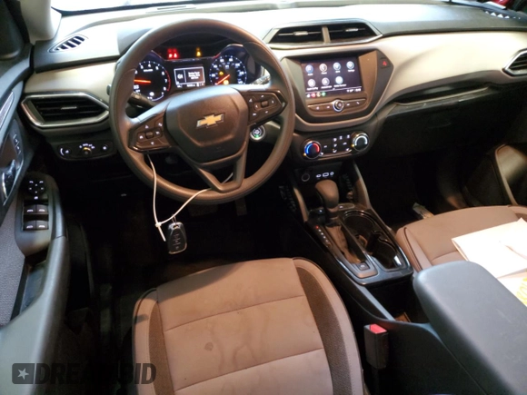 2021 Chevrolet TrailBlazer LT with VIN KL79MPS28MB118825, listed as a Copart auction lot 50821085 with 52,320 mi miles and Salvage Title. Bid and sale history available at DreamBid. Image 8.