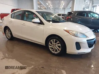 2012 Mazda Mazda3 i Touring with VIN JM1BL1V72C1663712, listed as a IAAI auction lot 41564773 with 181,151 mi miles. Bid and sale history available at carsss.com. Image 1.