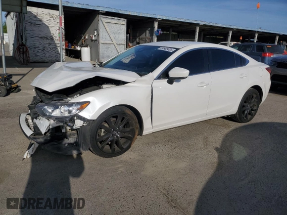 2017 Mazda Mazda6 Touring with VIN JM1GL1V54H1118672, listed as a Copart auction lot 50909805 with 73,336 mi miles and Salvage Title. Bid and sale history available at carsss.com. Image 1.
