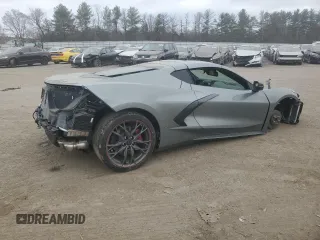 2024 Chevrolet Corvette 1LT with VIN 1G1YA2D44R5103357, listed as a Copart auction lot 46390865 with 15,960 mi miles and Salvage title. Bid and sale history available at DreamBid. Image 3.