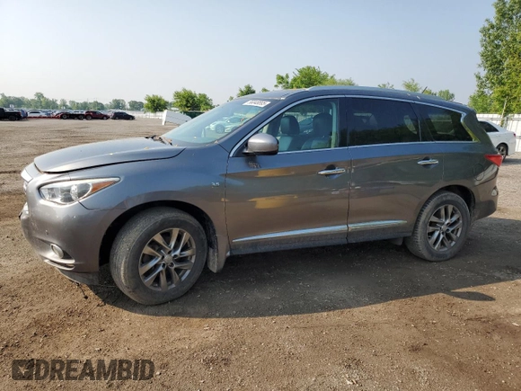 2015 Infiniti QX60 with VIN 5N1AL0MM7FC503875, listed as a Copart auction lot 56048895 with Not provided miles and Clean title. Bid and sale history available at DreamBid. Image 1.