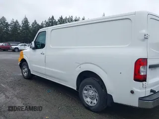 2012 Nissan NV S with VIN 1N6BF0KLXCN117510, listed as a IAAI auction lot 41649700 with 48,096 mi miles. Bid and sale history available at carsss.com. Image 3.