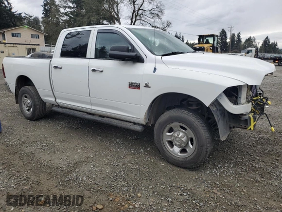 2011 Ram 2500 Big Horn with VIN 3D7UT2CL4BG613401, listed as a Copart auction lot 47295635 with 112,293 mi miles and Salvage Title. Bid and sale history available at carsss.com. Image 4.
