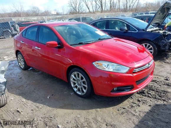 2016 Dodge Dart SXT Sport with VIN 1C3CDFFA0GD823751, listed as a IAAI auction lot 41826142 with 78,926 mi miles. Bid and sale history available at carsss.com. Image 1.