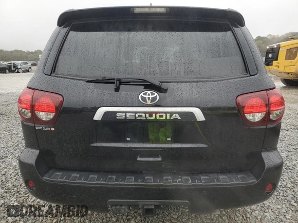 2020 Toyota Sequoia Limited with VIN 5TDKY5G12LS074213, listed as a Copart auction lot 80369414 with 92,114 mi miles and Salvage Title. Bid and sale history available at carsss.com. Image 6.
