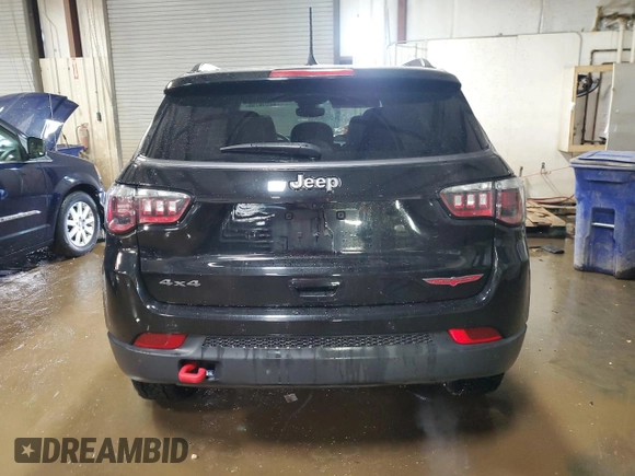2022 Jeep Compass Trailhawk z VIN 3C4NJDDB5NT148368, wystawiony jako Copart lot #48808755 z przebiegiem 62 060 mil mil oraz Szkoda całkowita • Salvage title. Historia ofert i sprzedaży dostępna na DreamBid. Obrazek 6.