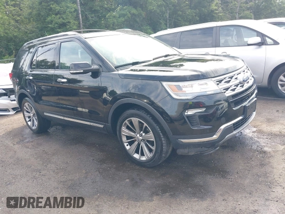 2018 Ford Explorer Limited z VIN 1FM5K8F86JGC16211, wystawiony jako IAAI lot #42612276 z przebiegiem 82 949 mil mil oraz . Historia ofert i sprzedaży dostępna na DreamBid. Obrazek 1.