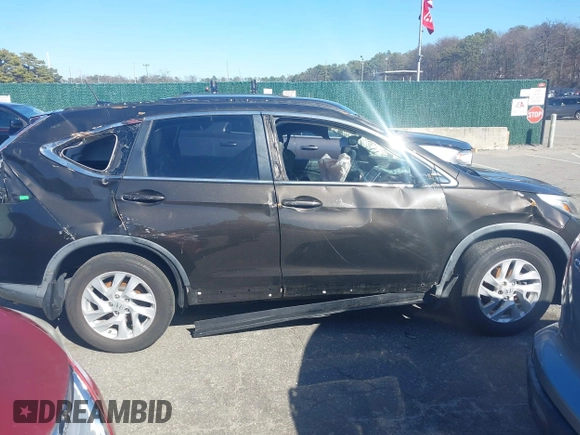 2015 Honda CR-V EX-L with VIN 2HKRM3H77FH545137, listed as a IAAI auction lot 41913116 with 80,057 mi miles. Bid and sale history available at carsss.com. Image 13.