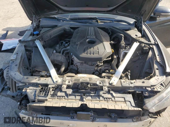 2019 Genesis G70 Advanced z VIN KMTG44LA6KU025965, wystawiony jako Copart lot #52107135 z przebiegiem 37 751 mil mil oraz Szkoda całkowita • Salvage title. Historia ofert i sprzedaży dostępna na DreamBid. Obrazek 11.
