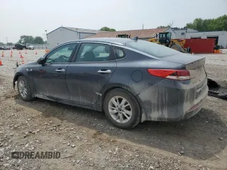 2018 Kia Optima LX z VIN KNAGT4L35J5233487, wystawiony jako Copart lot #59181965 z przebiegiem 136 454 mil mil oraz Szkoda całkowita • Salvage title. Historia ofert i sprzedaży dostępna na DreamBid. Obrazek 2.