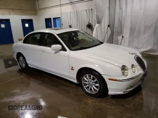 2001 Jaguar S-Type with VIN SAJDA01P91GM01096, listed as a Copart auction lot 72579364 with 138,689 mi miles and Salvage Title. Bid and sale history available at DreamBid. Image 4.