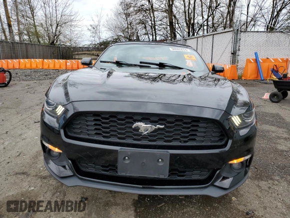 2017 Ford Mustang EcoBoost Premium with VIN 1FATP8UH5H5320314, listed as a Copart auction lot 50905655 with 75,149 mi miles and Salvage title. Bid and sale history available at DreamBid. Image 5.