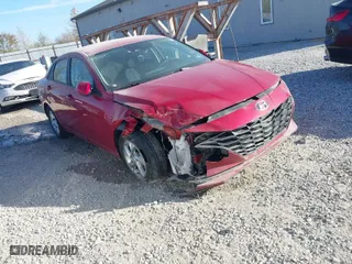2021 Hyundai Elantra SE with VIN KMHLL4AG9MU176417, listed as a IAAI auction lot 40780073 with 63,347 mi miles. Bid and sale history available at carsss.com. Image 1.