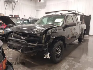 2008 Chevrolet Silverado 1500 LTZ with VIN 1GCEK19Y98Z181427, listed as a IAAI auction lot 41537236 with 163,649 mi miles. Bid and sale history available at carsss.com. Image 6.