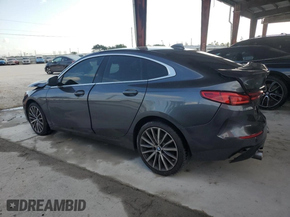 2021 BMW 2 Series 228i xDrive with VIN WBA73AK07M7G45024, listed as a Copart auction lot 54228185 with 17,720 mi miles and Non Repairable. Bid and sale history available at DreamBid. Image 2.