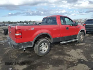 2005 Ford F-150 XL with VIN 1FTRF14505NA21605, listed as a Copart auction lot 81748944 with 206,317 mi miles and Salvage title. Bid and sale history available at DreamBid. Image 3.
