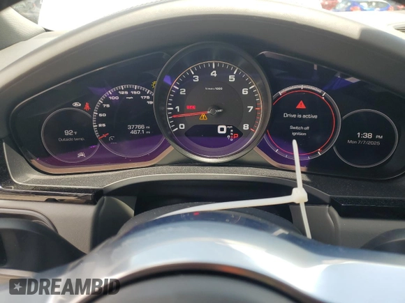 2019 Porsche Cayenne S с VIN WP1AB2AY9KDA61873, выставлен на аукционе Copart как лот 63791165 с пробегом 37 766 миль миль и Списание • Salvage title. История ставок и продаж доступна на DreamBid. Изображение 9.