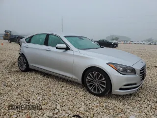 2017 Genesis G80 3.8L z VIN KMHGN4JE1HU175973, wystawiony jako Copart lot #55889575 z przebiegiem 106 543 mil mil oraz Szkoda całkowita • Salvage title. Historia ofert i sprzedaży dostępna na DreamBid. Obrazek 4.