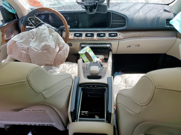 2021 Mercedes-Benz GLE 350 with VIN 4JGFB4JB7MA545460, listed as a Copart auction lot 56961935 with Not provided miles and Salvage title. Bid and sale history available at DreamBid. Image 8.