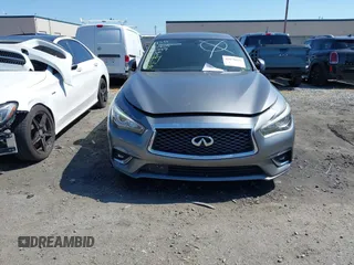 2019 Infiniti Q50 3.0t LUXE with VIN JN1EV7AP5KM519569, listed as a IAAI auction lot 42078137 with 134,486 mi miles. Bid and sale history available at carsss.com. Image 12.