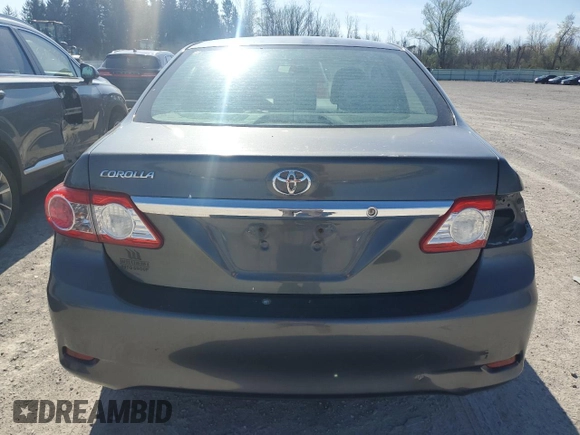 2013 Toyota Corolla L with VIN 2T1BU4EE5DC960581, listed as a Copart auction lot 54483525 with 128,127 mi miles and Salvage Title. Bid and sale history available at carsss.com. Image 6.