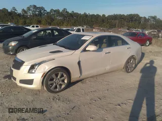2013 Cadillac ATS Luxury with VIN 1G6AH5R31D0121510, listed as a IAAI auction lot 41652036 with 155,104 mi miles. Bid and sale history available at carsss.com. Image 2.
