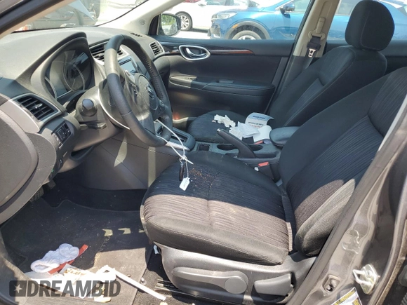 2019 Nissan Sentra S with VIN 3N1AB7AP2KY302226, listed as a Copart auction lot 60117335 with 99,116 mi miles and Salvage title. Bid and sale history available at DreamBid. Image 7.