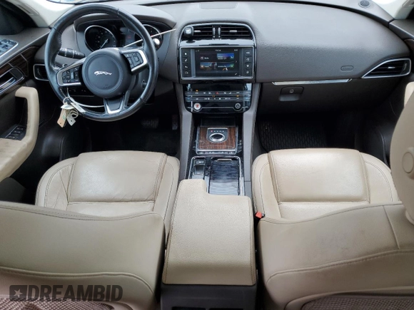 2018 Jaguar F-Pace 25t Prestige with VIN SADCK2FX3JA320663, listed as a Copart auction lot 50362275 with 94,126 mi miles and Salvage Title. Bid and sale history available at DreamBid. Image 8.