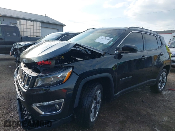 2019 Jeep Compass Limited with VIN 3C4NJDCBXKT812466, listed as a IAAI auction lot 42050090 with 103,282 mi miles and . Bid and sale history available at DreamBid. Image 17.