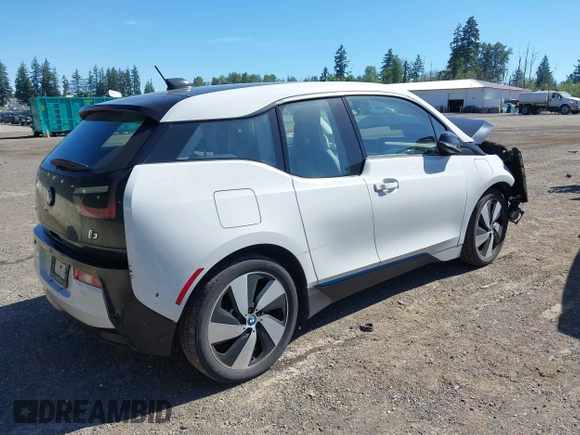 2017 BMW i3 with VIN WBY1Z8C37HV890461, listed as a IAAI auction lot 42396115 with 66,359 mi miles and . Bid and sale history available at DreamBid. Image 4.
