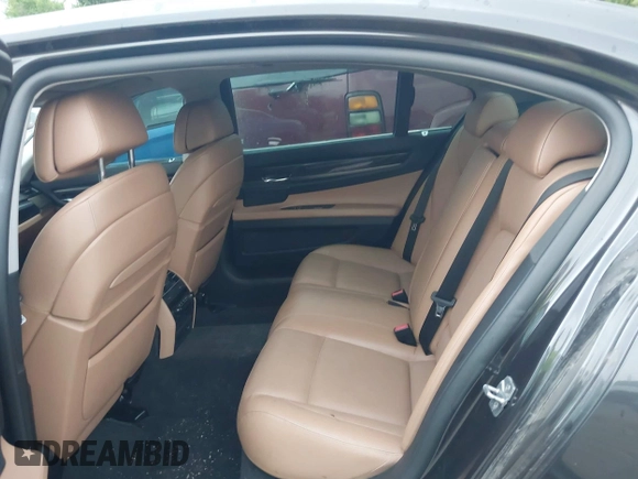 2012 BMW 7 Series 740Li with VIN WBAKB4C54CC576515, listed as a IAAI auction lot 42425218 with Not provided miles and . Bid and sale history available at DreamBid. Image 8.