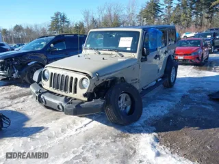 2018 Jeep Wrangler JK Unlimited Sport S with VIN 1C4BJWDG7JL890965, listed as a IAAI auction lot 41511244 with NaN miles. Bid and sale history available at carsss.com. Image 18.