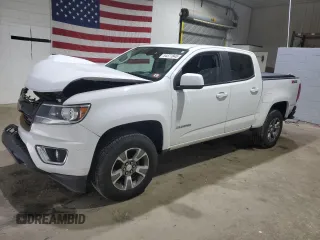 2019 Chevrolet Colorado 4WD Z71 with VIN 1GCGTDENXK1343932, listed as a Copart auction lot 54571845 with 98,507 mi miles and Salvage title. Bid and sale history available at DreamBid. Image 1.
