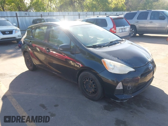 2013 Toyota Prius One with VIN JTDKDTB34D1550078, listed as a IAAI auction lot 42214172 with 210,756 mi miles and . Bid and sale history available at carsss.com. Image 1.