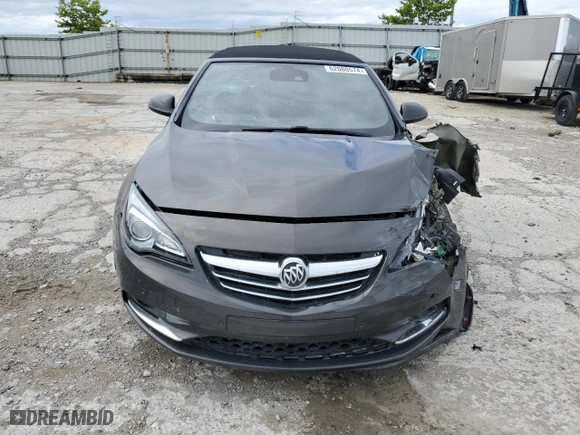 2016 Buick Cascada Premium with VIN W04WT3N53GG112343, listed as a Copart auction lot 62080574 with NaN miles and Salvage Title. Bid and sale history available at carsss.com. Image 5.