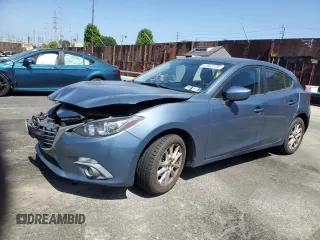 2015 Mazda 3 i Touring with VIN 3MZBM1L70FM179736, listed as a Copart auction lot 61603725 with 113,367 mi miles and Salvage title. Bid and sale history available at DreamBid. Image 1.