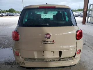 2014 FIAT 500L Easy with VIN ZFBCFABH4EZ021136, listed as a Copart auction lot 84444714 with 88,461 mi miles and Salvage Title. Bid and sale history available at carsss.com. Image 6.
