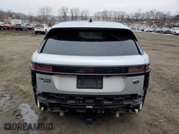2019 Land Rover Range Rover Velar S with VIN SALYB2FVXKA221154, listed as a Copart auction lot 42615465 with 56,435 mi miles and Salvage title. Bid and sale history available at DreamBid. Image 6.