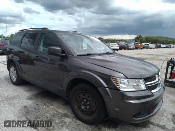 2018 Dodge Journey SE with VIN 3C4PDCAB4JT296083, listed as a IAAI auction lot 41976090 with 63,051 mi miles and . Bid and sale history available at DreamBid. Image 1.