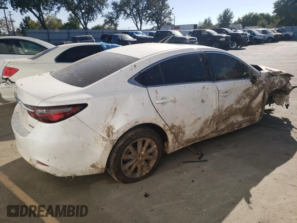 2021 Mazda 6 Sport with VIN JM1GL1UM0M1600168, listed as a Copart auction lot 84118174 with Not Provided miles and Salvage Title. Bid and sale history available at carsss.com. Image 3.